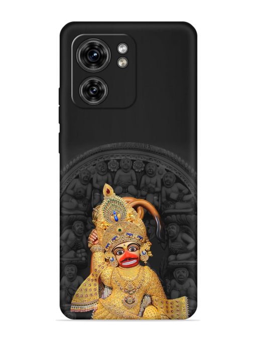 Indian Gold Hanuman Embossed Soft Silicone Case for Motorola Moto Edge 40 Zapvi