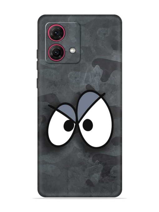 Big Eyes Night Mode Embossed Soft Silicone Case for Motorola Moto Edge 40 Neo Zapvi