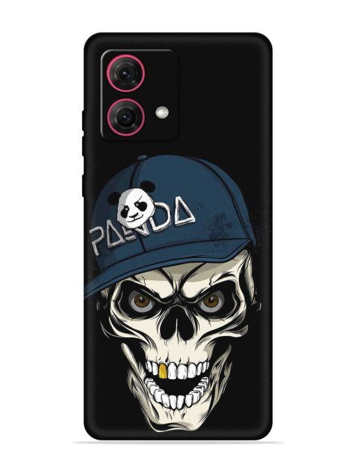 Panda Skull Embossed Soft Silicone Case for Motorola Moto Edge 40 Neo Zapvi