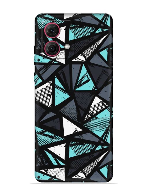 Abstract Seamless Embossed Soft Silicone Case for Motorola Moto Edge 40 Neo Zapvi