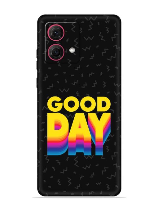 Good Day Embossed Soft Silicone Case for Motorola Moto Edge 40 Neo Zapvi