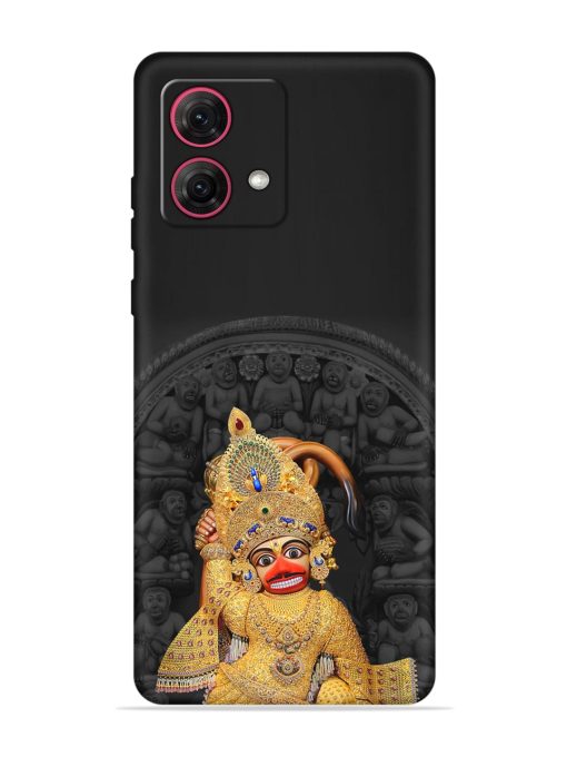 Indian Gold Hanuman Embossed Soft Silicone Case for Motorola Moto Edge 40 Neo Zapvi