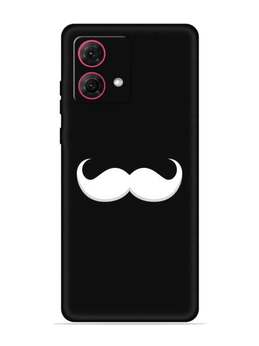 Mustache Vector Embossed Soft Silicone Case for Motorola Moto Edge 40 Neo Zapvi