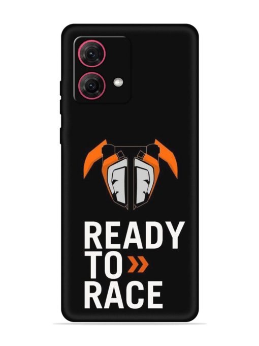 Ready To Race Embossed Soft Silicone Case for Motorola Moto Edge 40 Neo Zapvi