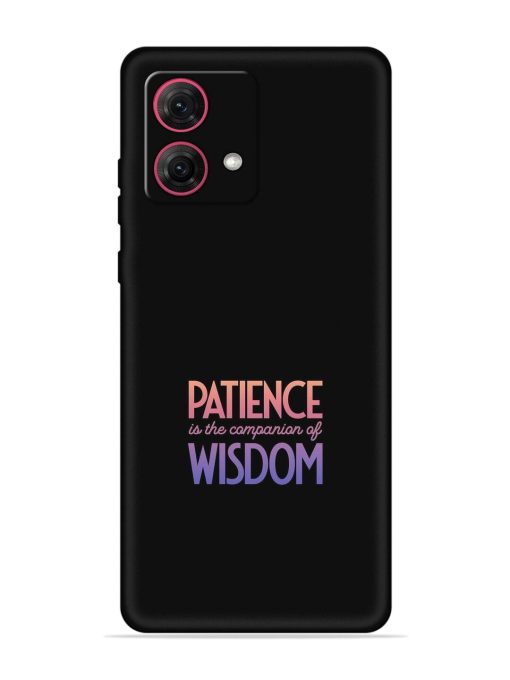 Patience Is The Embossed Soft Silicone Case for Motorola Moto Edge 40 Neo Zapvi