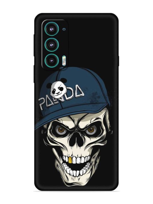 Panda Skull Embossed Soft Silicone Case for Motorola Moto Edge 5 Zapvi