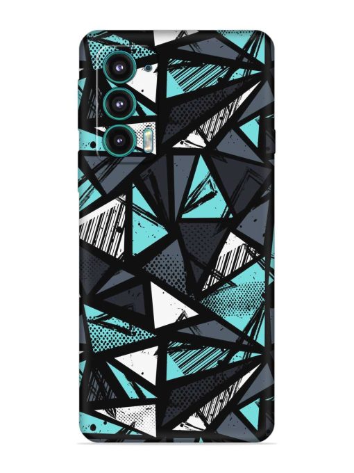 Abstract Seamless Embossed Soft Silicone Case for Motorola Moto Edge 5 Zapvi