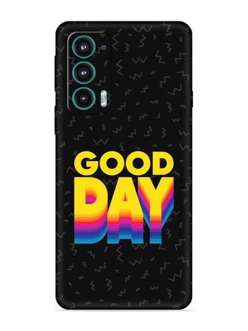 Good Day Embossed Soft Silicone Case for Motorola Moto Edge 5 Zapvi