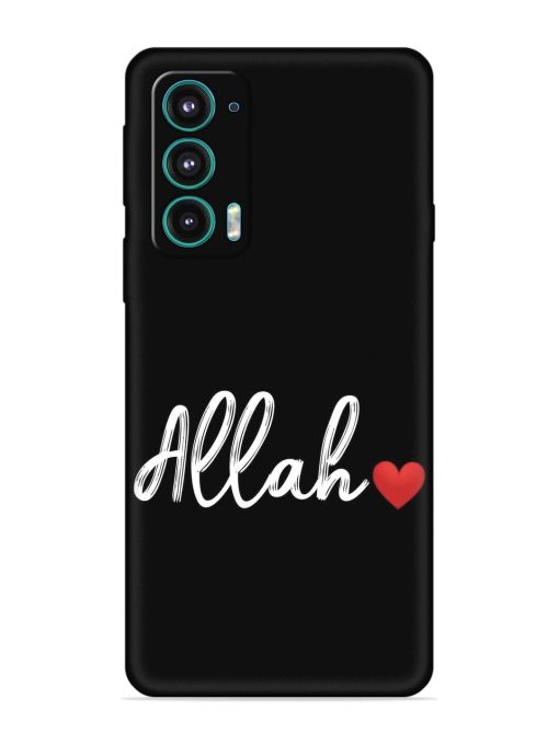 Allah Embossed Soft Silicone Case for Motorola Moto Edge 5 Zapvi