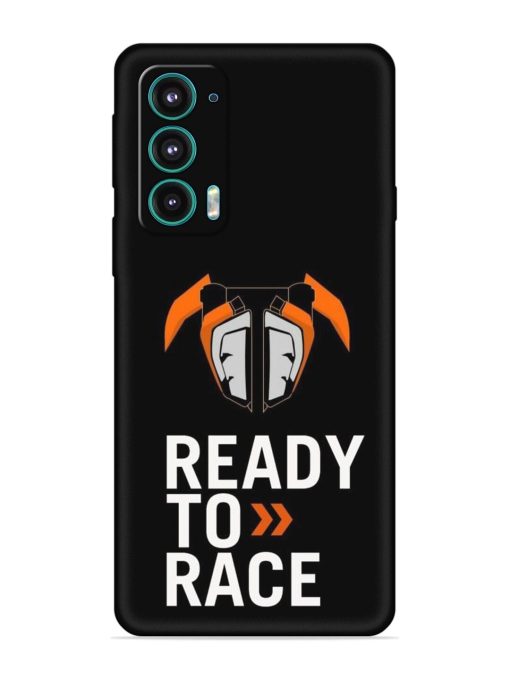 Ready To Race Embossed Soft Silicone Case for Motorola Moto Edge 5 Zapvi