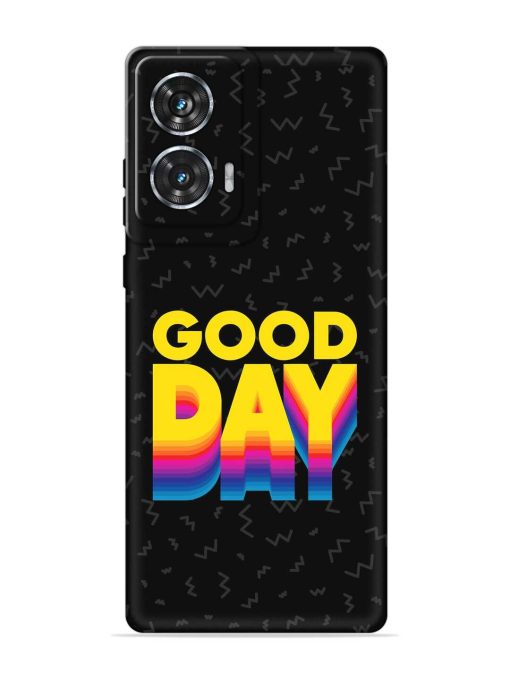 Good Day Embossed Soft Silicone Case for Motorola Moto Edge 50 Fusion (5G) Zapvi