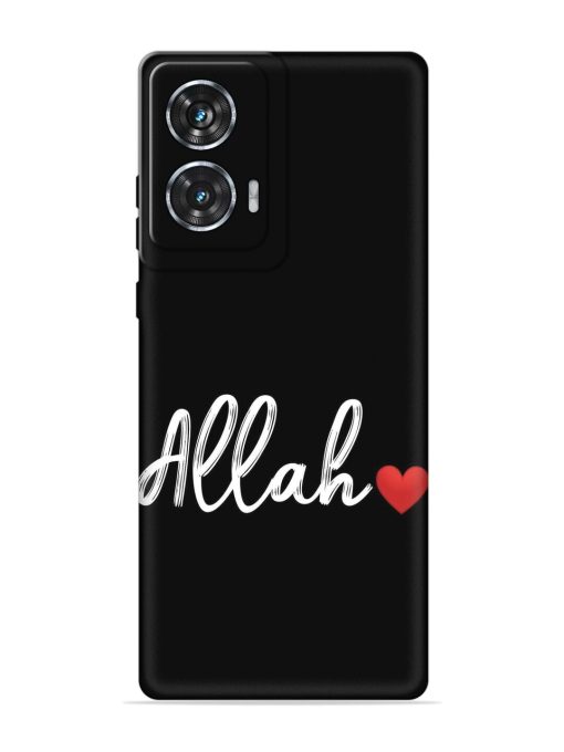 Allah Embossed Soft Silicone Case for Motorola Moto Edge 50 Fusion (5G) Zapvi