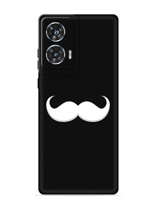 Mustache Vector Embossed Soft Silicone Case for Motorola Moto Edge 50 Fusion (5G) Zapvi