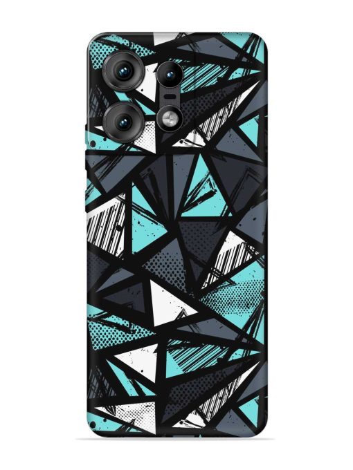 Abstract Seamless Embossed Soft Silicone Case for Motorola Moto Edge 50 Pro (5G) Zapvi