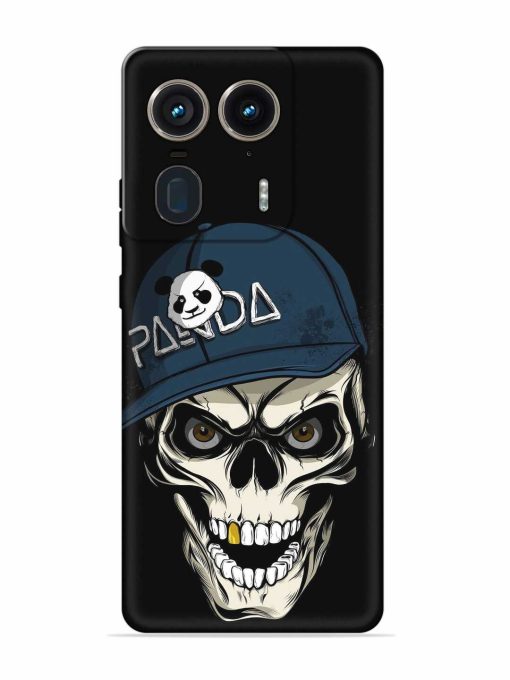 Panda Skull Embossed Soft Silicone Case for Motorola Moto Edge 50 Ultra (5G) Zapvi