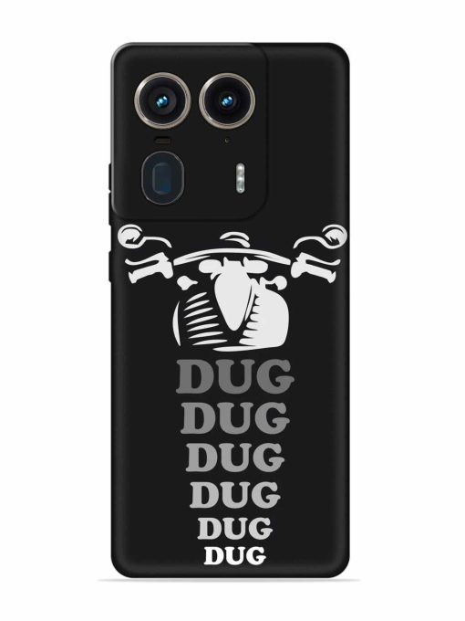 Dug Dug Dug Embossed Soft Silicone Case for Motorola Moto Edge 50 Ultra (5G) Zapvi