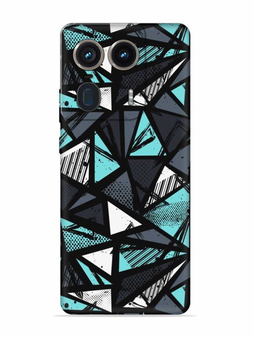 Abstract Seamless Embossed Soft Silicone Case for Motorola Moto Edge 50 Ultra (5G) Zapvi