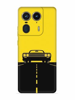 Classic Car Embossed Soft Silicone Case for Motorola Moto Edge 50 Ultra (5G)