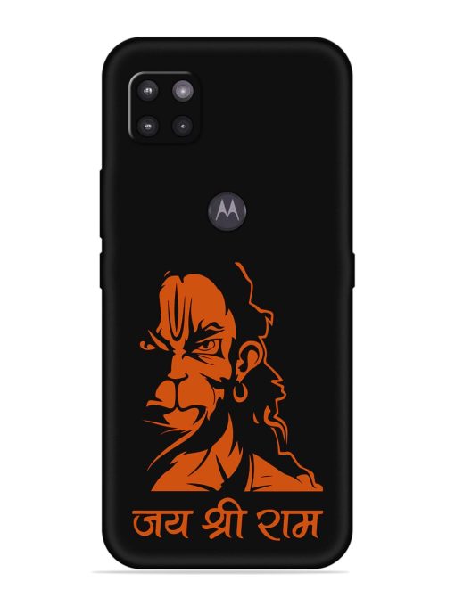 Angry Hanuman Embossed Soft Silicone Case for Motorola Moto G Zapvi