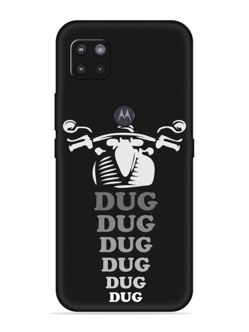 Dug Dug Dug Embossed Soft Silicone Case for Motorola Moto G Zapvi