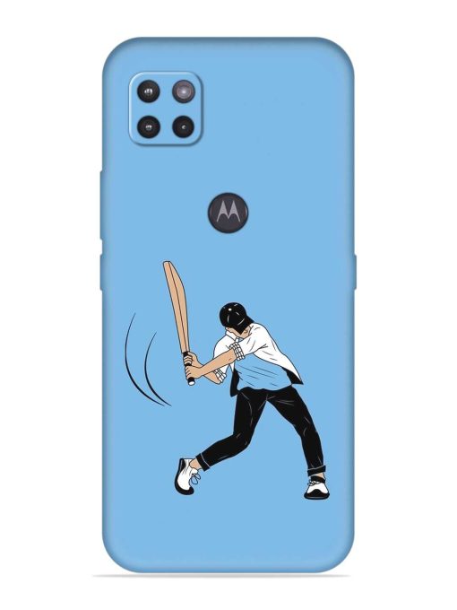 Cricket Gully Boy Embossed Soft Silicone Case for Motorola Moto G Zapvi