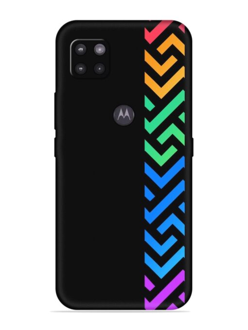 Colorshape Stripes Embossed Soft Silicone Case for Motorola Moto G Zapvi