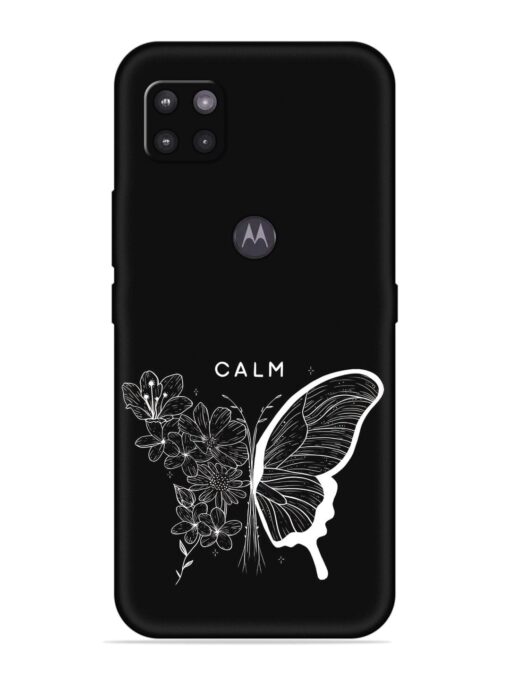 Calm Embossed Soft Silicone Case for Motorola Moto G Zapvi