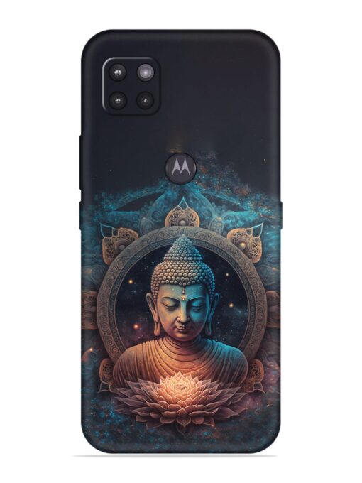 Gautam Buddha Embossed Soft Silicone Case for Motorola Moto G