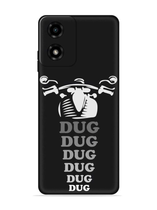 Dug Dug Dug Embossed Soft Silicone Case for Motorola Moto G04 Zapvi