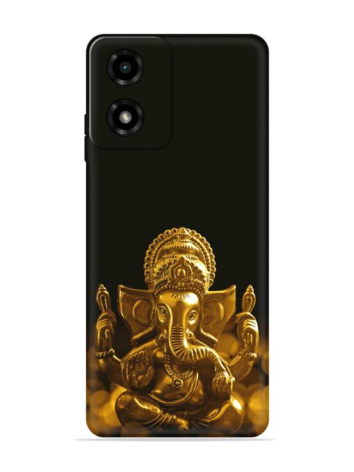 Lord Ganesha Indian Festival Embossed Soft Silicone Case for Motorola Moto G04 Zapvi