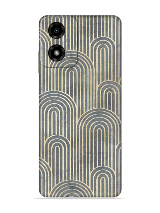 Art Deco Style Embossed Soft Silicone Case for Motorola Moto G04 Zapvi