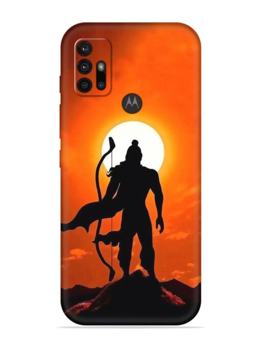 Shree Ram Embossed Soft Silicone Case for Motorola Moto G10 Power