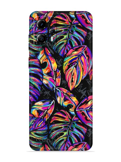 Tropical Seamless Vector Embossed Soft Silicone Case for Motorola Moto G13 Zapvi