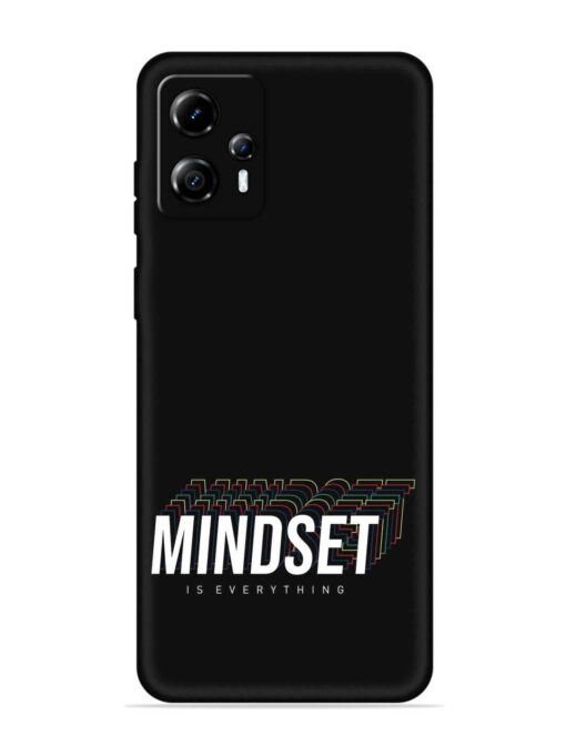 Mindset Everything Slogan Embossed Soft Silicone Case for Motorola Moto G13