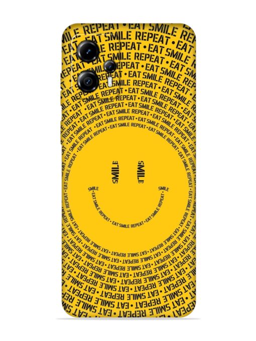 Smiley Embossed Soft Silicone Case for Motorola Moto G13 Zapvi