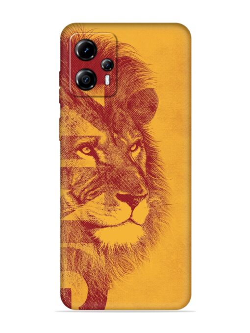 Gold Lion Crown Art Embossed Soft Silicone Case for Motorola Moto G13 Zapvi