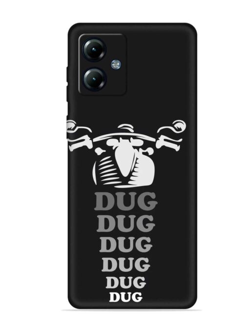 Dug Dug Dug Embossed Soft Silicone Case for Motorola Moto G14 Zapvi