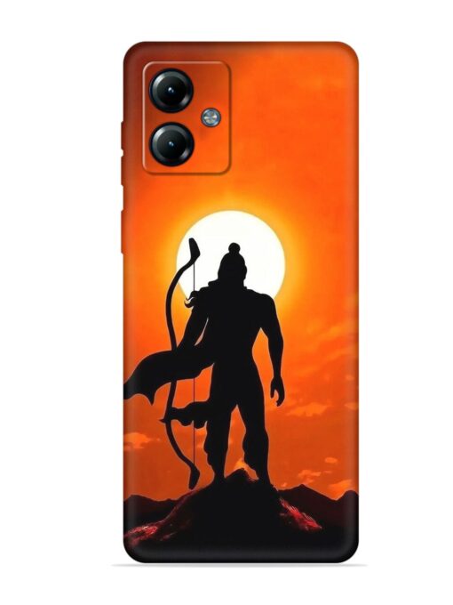 Shree Ram Embossed Soft Silicone Case for Motorola Moto G14 Zapvi