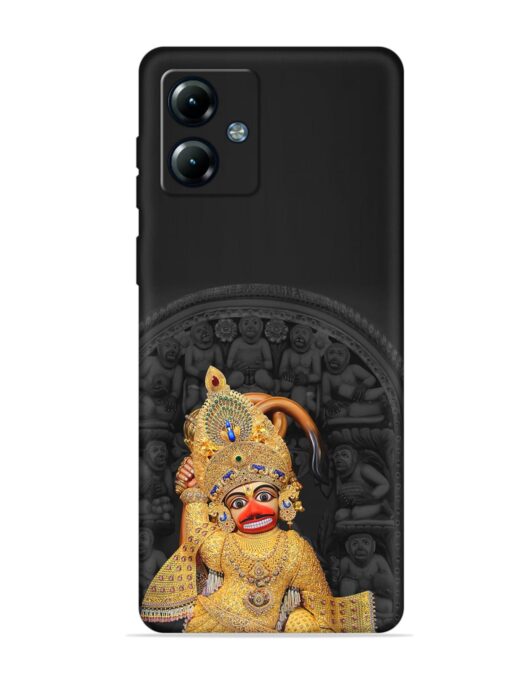 Indian Gold Hanuman Embossed Soft Silicone Case for Motorola Moto G14 Zapvi