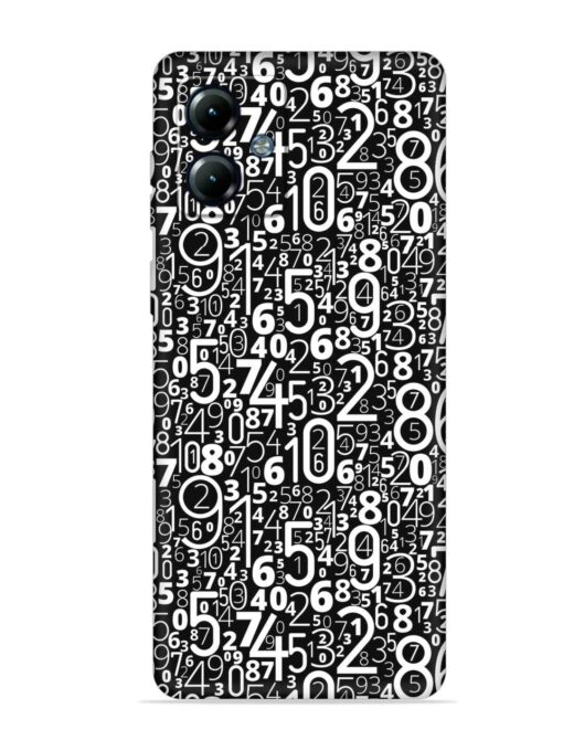 Many Numbers Different Embossed Soft Silicone Case for Motorola Moto G14 Zapvi