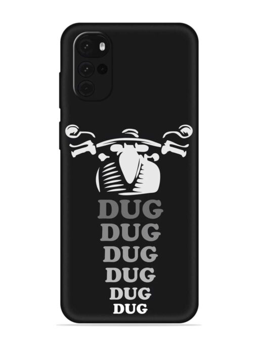 Dug Dug Dug Embossed Soft Silicone Case for Motorola Moto G22