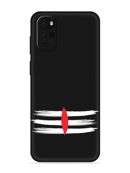 Mahadev Tilak Vector Embossed Soft Silicone Case for Motorola Moto G22