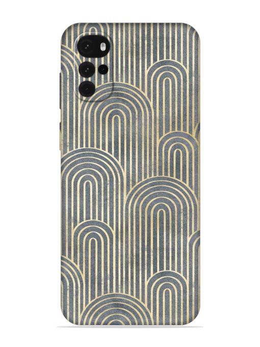 Art Deco Style Embossed Soft Silicone Case for Motorola Moto G22 Zapvi