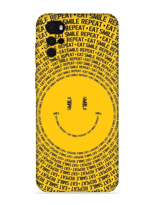 Smiley Embossed Soft Silicone Case for Motorola Moto G22 Zapvi