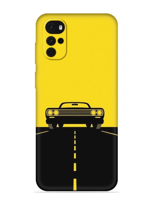 Classic Car Embossed Soft Silicone Case for Motorola Moto G22