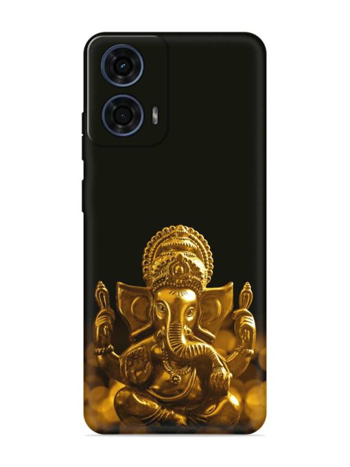 Lord Ganesha Indian Festival Embossed Soft Silicone Case for Motorola Moto G24 Power