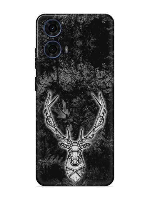 Ancient Deer Embossed Soft Silicone Case for Motorola Moto G24 Power Zapvi