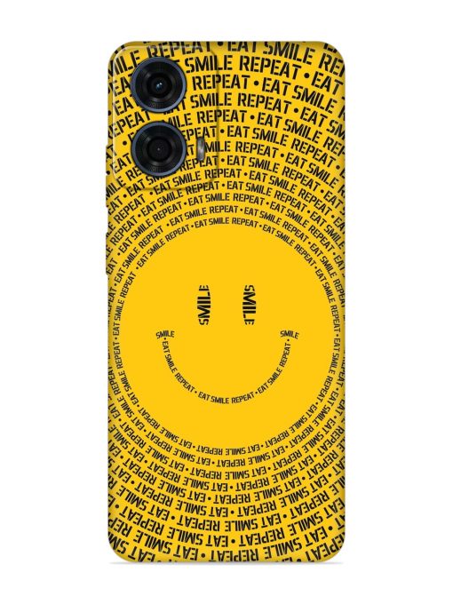 Smiley Embossed Soft Silicone Case for Motorola Moto G24 Power Zapvi