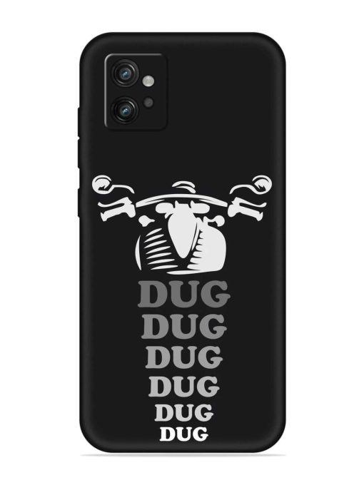 Dug Dug Dug Embossed Soft Silicone Case for Motorola Moto G32 Zapvi