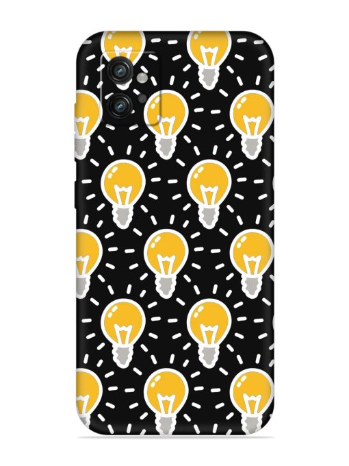 Light Bulb Seamless Embossed Soft Silicone Case for Motorola Moto G32 Zapvi